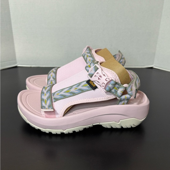 Teva Pink and Blue Women's Sandals - Picture 3 of 5